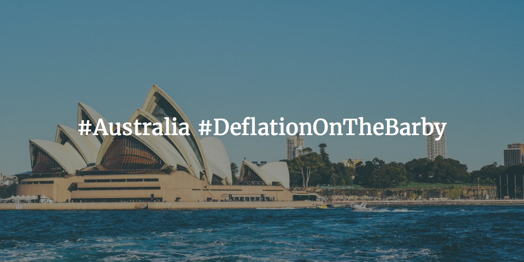 Australia Deflation May 2016